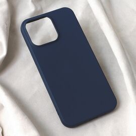 Futrola Teracell Soft Velvet - iPhone 15 Pro Max 6.7 tamno plava.