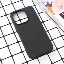 Futrola Nano Silikon - iPhone 15 Pro 6.1 crna.