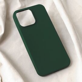 Futrola Teracell Soft Velvet - iPhone 15 Pro Max 6.7 tamno zelena.