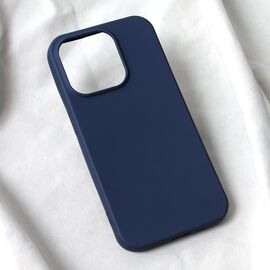 Futrola Teracell Soft Velvet - iPhone 15 Pro 6.1 tamno plava.