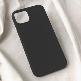 Futrola Teracell Soft Velvet - iPhone 15 Plus crna.