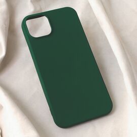 Futrola Teracell Soft Velvet - iPhone 15 Plus tamno zelena.