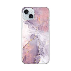 Silikonska futrola PRINT - iPhone 15 Plus Pink Marble.