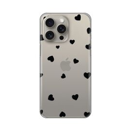 Silikonska futrola PRINT Skin - iPhone 15 Pro Max 6.7 Hearts.