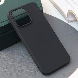 Silikonska futrola Skin - iPhone 15 Pro Max 6.7 mat crna.
