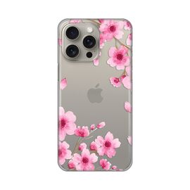 Silikonska futrola PRINT Skin - iPhone 15 Pro Max 6.7 Rose flowers.