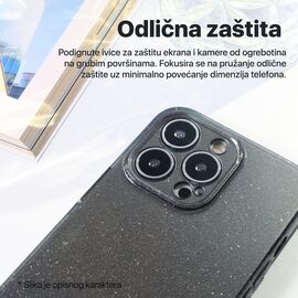 Futrola Sparkle Dust - iPhone 15 Pro 6.1 crna.