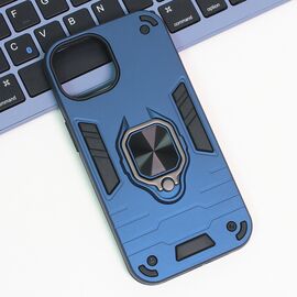 Futrola Cube Ring - iPhone 15 tamno plava.