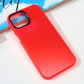 Futrola providna - iPhone 14/13 6.1 crvena.