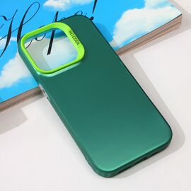 Futrola providna - iPhone 15 Pro 6.1 zelena.