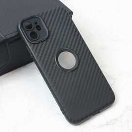 Futrola Carbon Stripe - iPhone 11 6.1 crna.