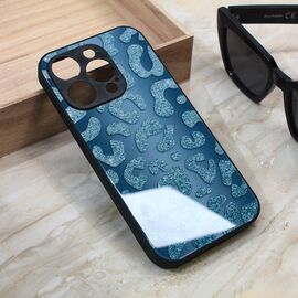 Futrola Shiny glass - iPhone 15 Pro 6.1 plava.