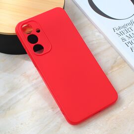 Silikonska futrola Teracell Giulietta - Samsung A556 Galaxy A55 5G mat crvena.
