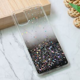 Silikonska futrola Glitter - Samsung A515F Galaxy A51 crna.