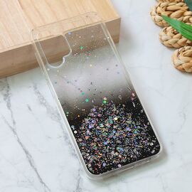Silikonska futrola Glitter - Samsung A135 Galaxy A13 4G crna.