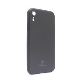 Silikonska futrola Teracell Giulietta - iPhone XR mat crna.