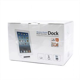 Wireless router and Multifunction Dock station for Apple.