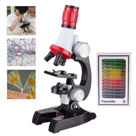 Mikroskop set - mlade naucnike JWD crveni.