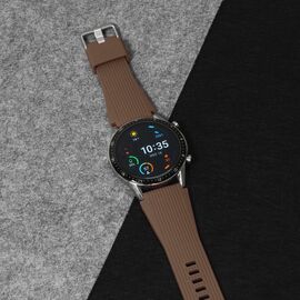 Narukvica relief - smart watch 22mm braon.