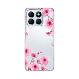 Silikonska futrola PRINT Skin - Huawei Honor X8b Rose Flowers.