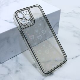 Futrola Heart IMD - iPhone 12 Pro Max 6.7 srebrna (MS).