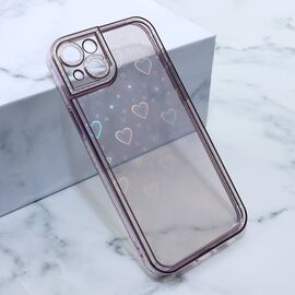 Futrola Heart IMD - iPhone 14 Plus roze (MS).