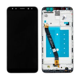 LCD displej (ekran) - Huawei Mate 10 Lite + touchscreen + frame black (crni) OEM.