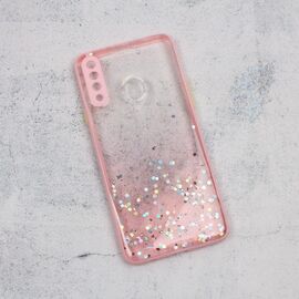 Futrola Frame Glitter - Samsung A207 Galaxy A20s roze.
