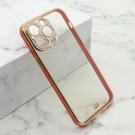 Futrola DIAMONDS CAMERA - iPhone 14 Pro Max (6.7) crvena (MS).