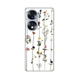 Silikonska futrola PRINT Skin - Huawei Honor 70 Flower.