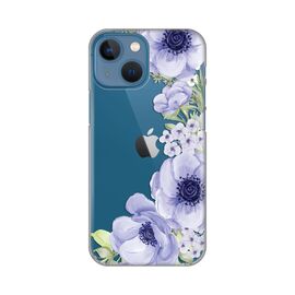 Silikonska futrola PRINT Skin - iPhone 13 Mini Blue Roses.