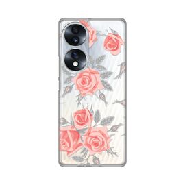 Silikonska futrola PRINT Skin - Huawei Honor 70 Elegant Roses.