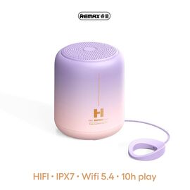 Bluetooth zvucnik REMAX Sky Mirror RB-H1 ljubicasto roze.