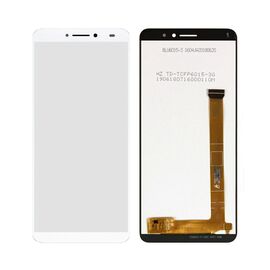 LCD displej (ekran) - Alcatel 3V/OT-5099+touch screen beli.