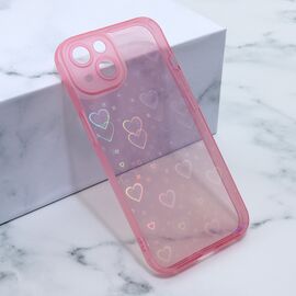 Futrola Heart Color IMD - iPhone 13 roze (MS).