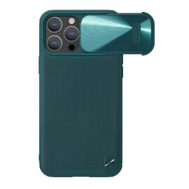 Futrola Nillkin Cam Shield Leather S - iPhone 14 Pro Max (6.7) zelena (MS).