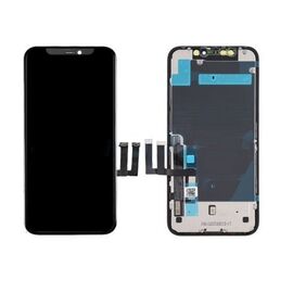 LCD displej (ekran) - iPhone 11 + touchscreen black (crni) (Original Refurbished).