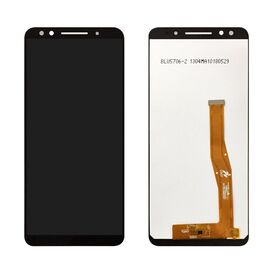 LCD displej (ekran) - Alcatel 3X/OT-5058+touch screen crni.