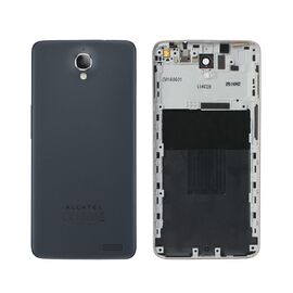 Srednji deo+poklopac - Alcatel OT Idol X+/6043D crni SPO SH.