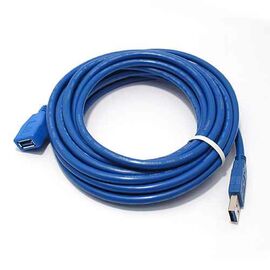 USB kabl produzni A/F 3.0 5m plavi (MS).