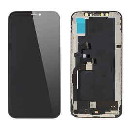 LCD displej (ekran) - Iphone X + touchscreen black (crni) hard OLED (JH).