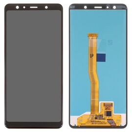 LCD displej (ekran) - Samsung A750 Galaxy A7 (2018) + touchscreen black (crni) (TFT).