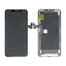 LCD displej (ekran) - Iphone 11 Pro Max + Touch screen black (crni) (Hard Oled) GX.