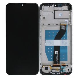 LCD displej (ekran) - Motorola Moto G8 Power Lite XT2055 + touchscreen + frame black (crni) Service Pack ORG/5D68C18031.