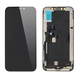 LCD displej (ekran) - Iphone X + touchscreen black (crni) HX (EDO) hard OLED.