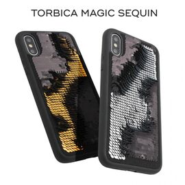 Futrola Magic Sequin - iPhone 11 Pro srebrna.