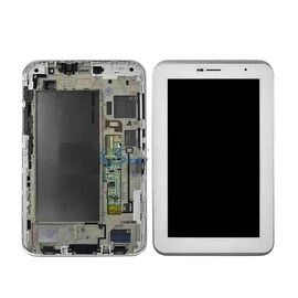 LCD displej (ekran) - Samsung P3100/Galaxy Tab 2 7.0+touch screen beli+frame Service Pack ORG.
