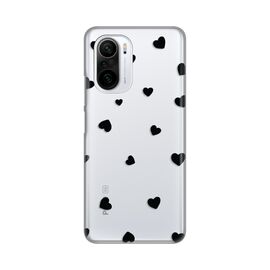 Silikonska futrola PRINT Skin - Xiaomi Poco F3 Hearts.