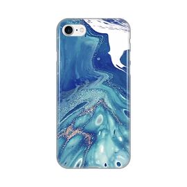 Silikonska futrola PRINT - iPhone 7/8/SE (2020)/SE (2022) Blue Marble.