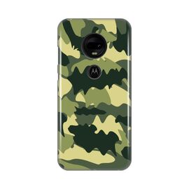 Silikonska futrola PRINT Skin - Motorola Moto E7 Army.